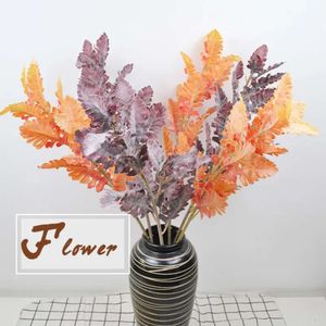 Sier Crisantemo Foglia Verde Piante Floccanti Artificiali Foglie Composizione Floreale Accessori Per La Casa Interni Arredamento Bonsai