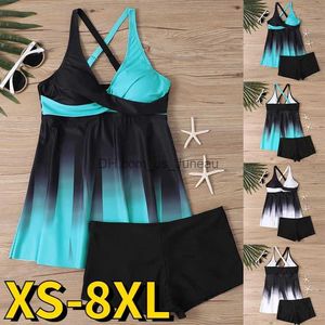 Damen Bademode 2023 Weiblicher Badeanzug Bikini Set Mode Badeanzug Sommer Frauen Sexy Tankini Beachwear Bikini Neues Design Druck Bademode T240328