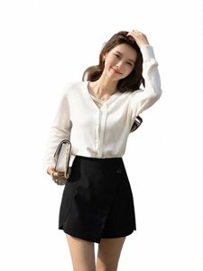 MISHOW Sweater for Women Spring LG Sleeve New Elegant Fi Sticked Shirts Female Cardigans MXB11Z0274 N63H#