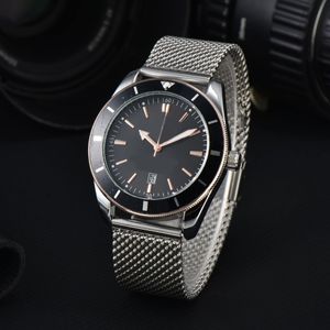 Designer watch for men superocean wristwatch famous casual business reloj homme waterproof mens watch high quality multi styles simple stainless steel band sb079