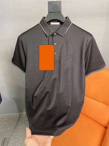 Tees Polos T Shirt قميص القطن الجليدي القابل للتنفس الصيف القصيرة بولو رجل قمم التطريز Deisgner عالية الجودة tshirts S-3XL