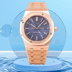 Mens Watch Designer Watches Makine Hareketi Erkekler ve Kadınlar İçin Saat Su geçirmez Saatler 41mm Altın Sapphire Cam Aydınlık Montre Su Geçirmez Kol saati
