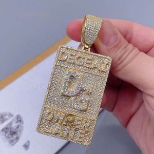 Iced Out VVS Lab Diamonds Moissanite Hip Hop Gold Dream Chaser Kidant