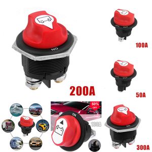 Upgrade New Car Switch Rotary Disconnect Safe Cut Off Power Isolator for Motorcycle Boat Auto Truck Battery Circuit Breaker Parts