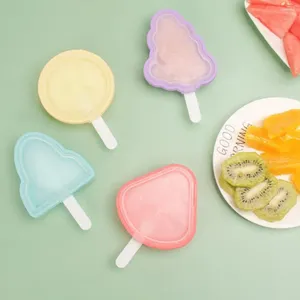 Формы для выпечки «сделай сам», силиконовая форма для мороженого с крышкой для пудинга, желе, забавная форма фруктового ракетного диска, легко снимается в домашних условиях