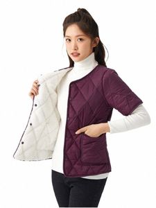 women's Jacket 4XL Casual Winter Women's Coat Brand Fi Harajuku Streetwear Warm Short Sleeve Jacket Wave Cott Clothes i1eo#