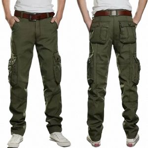 Multi-bolso dos homens Calças Casuais Militar Tático Corredores Carga Calças Ao Ar Livre Caminhadas Trekking Moletom Masculino Hip Hop Inferior A7H4 #