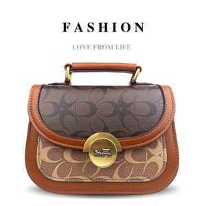 Printed Coffee Fashion Crossbody Bag Portable Shoulder Bag Trendy Women's Shoulder Bags Designer Women Bag