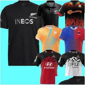 Fußballtrikots 2023 2024 New Hurricane Highlander Blues Crusader Rugby Zealand 22 23 24 Männer Super Moana Jersey Top Qualität Heimspiel A OTR9S