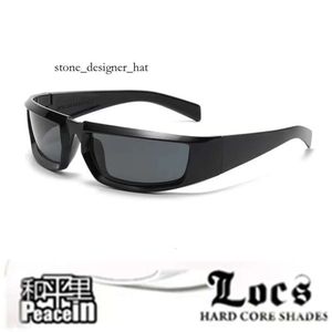 LOCS Sonnenbrille im amerikanischen Stil, Chicago Gangsta, Westküste, Gangster, Hiphop, Rap, Tough Guy, Motorrad-Sonnenbrille, modische Sonnenbrille, 4295