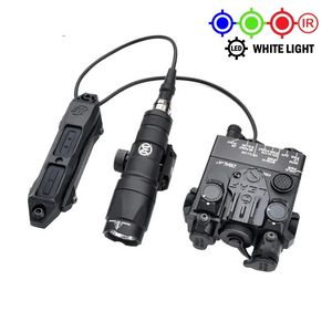 Tactical DBAL-A2 Red Green Blue IR Dot Sight Aiming Laser M300 M300A Mini Scout Light Airsoft Flashlight Accessory