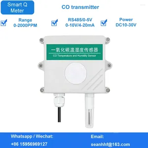 Detector de sensor de temperatura e umidade 3 em 1, concentração de fuligem de gás natural de grau industrial 485