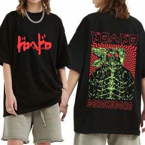 Anime Dorohedoro Kaiman T Shirt Gothic Manga Graphic Print T SHIRTS MĘKOWA MĘŻCZYZNA Casual Cott Oversized T-Shirt W9wa##