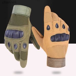 Tactical Gloves Men Women Gym Fitness Antiskid Sport Mittens Paintball Airsoft Combat Motocycle Hard Knuckle Glove YQ240328