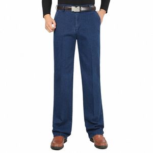 2021 Ny Stretch Slim Fit Men's Jeans Designer Högkvalitativ klassisk denim Pants Summer Baggy Jeans Men FI Elasticitet WFY12 I0TG#