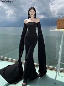 Basic Casual Dresses Elegant Bodycon Designer Evening Party Sexy Hollow Out Backless Wedding Robe Women Summer Solid Formal Occasion Dress yq240328