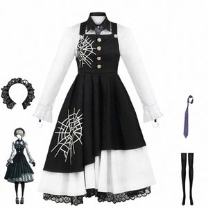 anime yeni dingrpa v3 tojo Kirumi cosplay kostüm perukları üniforma hizmeti kıyafet kıyafetleri halen karnaval R1W2#