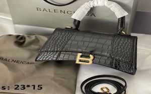Outlet Texture Hourglass Bag 2021 New Crocodile Pattern Versatile One Shoulder Messenger Bag Fashion Handbag Girl Zlh9906553