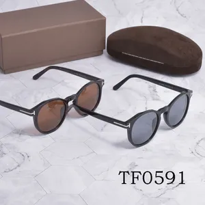 Sunglasses Retro Women Men Round Glasses Tf0591 Gafas Eyeglasses Eyewear Optical Prescription Frame Sun