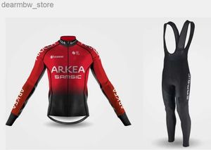 Giubbotti ciclismo 2021 Primavera/Estate ARKEA SAMSIC Team Mens Maglia da bicicletta a maniche lunghe Abbigliamento da bicicletta PANTALONI Ropa Ciclismo24328