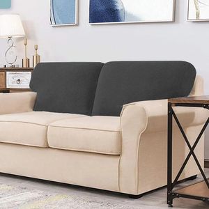 Stol täcker 2 st. Set lätt att placera soffa ryggstödkudde slipcover för snabb uppdatering lätt att rengöra och ersätta