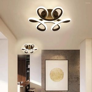 Plafoniere Lampada moderna a LED Lampada da corridoio per corridoi Scale Ingresso Cucina quadrata Apparecchi di illuminazione per interni in stile minimalista