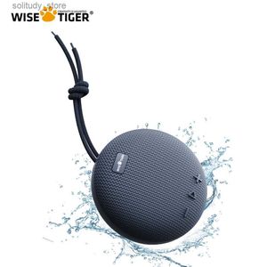 Portabla högtalare Wisetiger Outdoor Mini Bluetooth -högtalare Portabel högtalare IPX7 Vattentät trådlös stereo Surround Bass Enhanced BT5.0 Högtalare Q240328