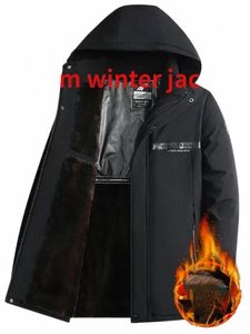 2023 nuovo Parka giacca invernale uomo peluche di spessore Cott giù giacche imbottite per gli uomini cappotto caldo abbigliamento maschile vestiti Ropa Hombre w50x #