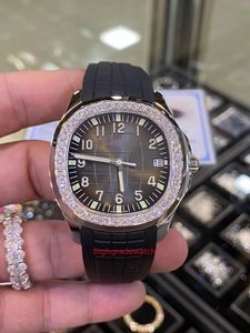 VIP Custom edition offers 18k 24k precious metal Mosan Diamond modified dial replacement strap 5711 5712 5168 4130 4131 3235 3135 Integrated movement with White Gold