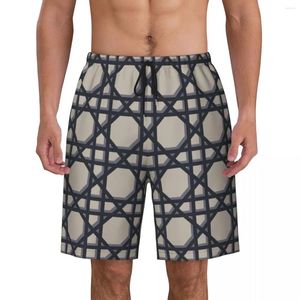 Men's Shorts Swimsuits Geometric Luxury Designer Board Summer Fashion Korean Cute Hawaii Beach Short Male Surfing Fast Dry Swim Trunks