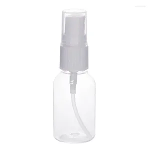 Förvaringsflaskor 20 st 30 ml bärbar liten transparent plast tom spray flaska påfyllningsbar