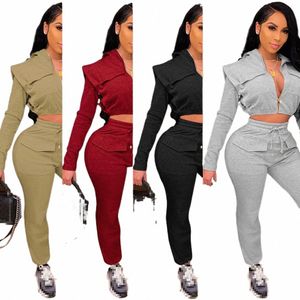 Two Piece Set Women Tracksuit Two Piece Women Set Sweatsuits For Female Club Outfits 2 Pieces Set Vinterkläder 2020 X9KU#