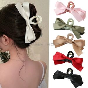 Summer bowknot Shape Hair Claw Shark Hairpin Barrettes Women Girls Hair Clip Ponytail Holder Beach Hair Accessories