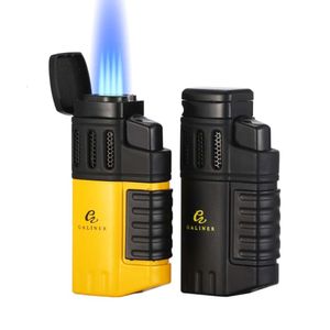 Cohiba Turbine Butane Gas WindProof Direct Charge High Fire Metal Lighters Kitchen Gas Stove Outdoor CampingシガーLGNITIONツール