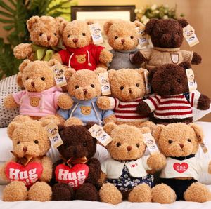 30 -cm SWEATER Bear Doll Doll Pluszowy Pluszowa zabawka hurtowa lalka urodzinowa