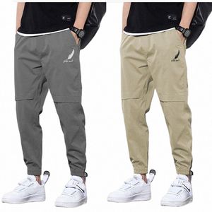 men's Printed Elastic Waist Pencil Pants New Oversize Outdoor Sports Trousers Male Spring Autumn Casual Loose Running Sweatpants w36E#