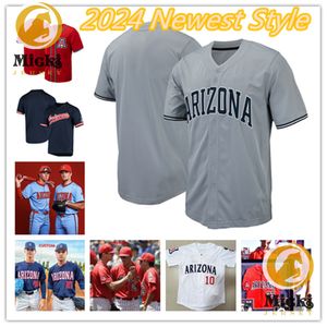 Jackson Kent Clark Candiotti Arizona Wildcats Baseball Jersey 38 Cam Walty 37 Tony Pluta 49 Raul Garayzar 16 Casey Hintz Arizona koszulki