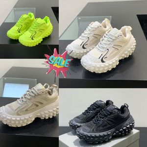 NOVOS formadores resistentes sapatos de sola de pneu primavera e verão sola grossa aumentam lazer esportes sapatos femininos tanque papai sapatos GAI 35-40