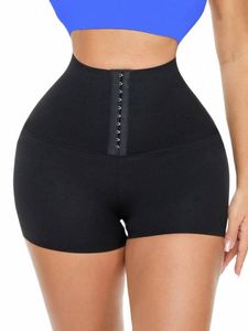 fitn Shorts Women High Waist Cycling Shapewear Abdomen Shorts Quick-Drying Push Up Stretch Sports Casual Shorts z5lq#