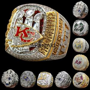 مصمم Super Bowl Lvii Championship Ring Luxury 14k Gold KC Rings for Men Women Diamond Jewelrys