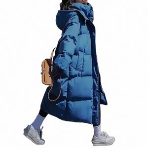 jacket 2023 New Lg Coat Down Cott Jackets Korean Loose Fi Bubble By Hooded Parkas Female Outwear R167 F5cz#