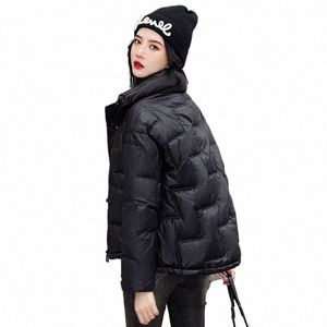 new 2023 Winter Jacket High Quality Down Cott Jacket Parka Women Fi Short Cott Padded Parkas Female Outwear Overcoat 70Va#