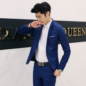 Fashion Men's Business Casual Suits Solid Blazer Formal Wedding Party Outwear Coat Long Sleeve Spring Autumn Male Slim Tops Blazers Single Button Mens Jackets M-5XL