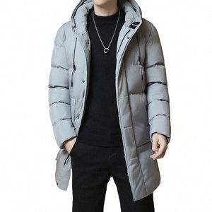 new Winter Fi Youth Middle And Lg Clothes Men'S Korean Versi Popular Bread Down Cott Thickened Warm Coat Boy a1Cs#