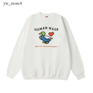 Human Made Hoodie Oversized Hoodie Men High Quality Humanmade Streetwear Printing Duck Embroidery Human Made High End Luxury Lightweight Breathable Pullove 7340