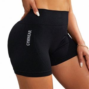 women High Waist Butt Lift Sports Short Pants High Stretch Qyuick-Drying Breathable Yoga Shorts Athletic Tights D3NL#
