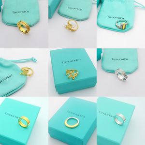 Ring designer love ring jewelry brand rings for women Alphabet Engraved letter design fashion casual gift jewelry Inlay Day wedding Party Wear rings very nice