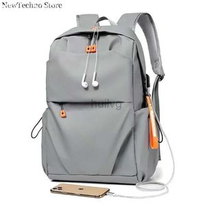 Bärbara fall ryggsäck Mens Lightweight Bag MANA CASUAL USB Business Youth Travel Backbag Teenage Outdoor Sport Student School BAG 24328