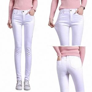 2023 Spring Women Oversize 34 White Pencil Pants Casual Cott Legging Trousers Office Slim Pantales Elegant Stretch Sweatpant h9eL#