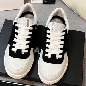 New Limited Edition 24S Early Summer Casual Shoes Famous Female Designer Luxury Calf Leather Patchwork Suede Famous Brand Sports Women Classic Outsole Flat Heels